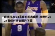 欧洲杯2024赛程时间表图片,欧洲杯2024赛程时间表图片下载