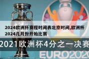 2024欧洲杯赛程时间表北京时间,欧洲杯2024几月份开始比赛